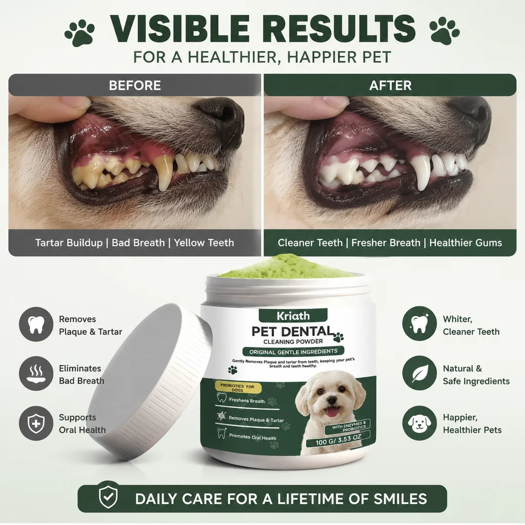 PureSmile Natural Dog Dental Powder